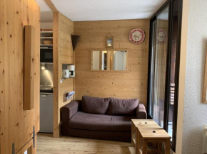 Studio cosy 2 pers avec balcon, pied des pistes, Reberty 1850 - FR-1-452-144